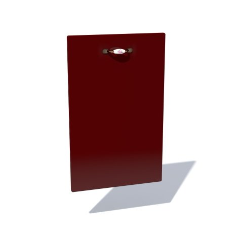 Front pentru masina de spalat vase 45cm MDF rosu simplu